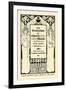 The Evolution Of Church Music-Louis Rhead-Framed Art Print