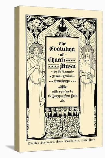 The Evolution of Church Music-Louis Rhead-Stretched Canvas