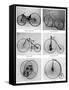 The Evolution of the Bicycle, 19th Century-null-Framed Stretched Canvas