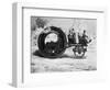 The Evolution of the Train-null-Framed Giclee Print