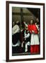 The Exaltation of the Holy Nail with Saint Charles Borromeo-Carlo Saraceni-Framed Giclee Print