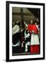 The Exaltation of the Holy Nail with Saint Charles Borromeo-Carlo Saraceni-Framed Giclee Print