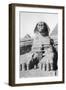 The Excavated Sphinx, Cairo, Egypt, C1920S-null-Framed Giclee Print