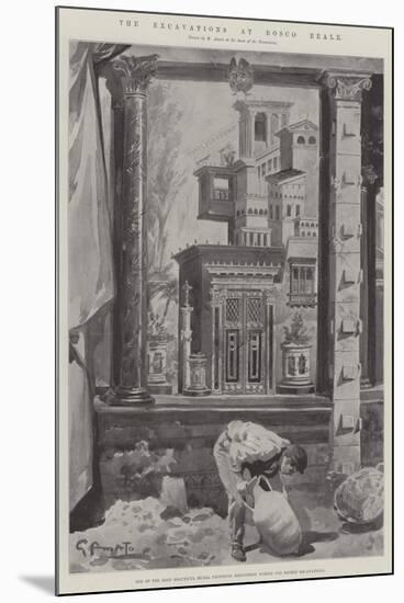 The Excavations at Bosco Reale-G.S. Amato-Mounted Giclee Print
