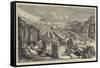 The Excavations at the Colosseum, Rome-null-Framed Stretched Canvas