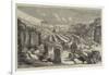 The Excavations at the Colosseum, Rome-null-Framed Giclee Print