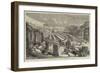 The Excavations at the Colosseum, Rome-null-Framed Premium Giclee Print