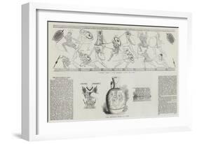 The Excavations in Cumae-null-Framed Giclee Print