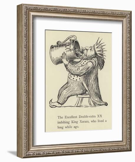 The Excellent Double-Extra XX-Edward Lear-Framed Giclee Print
