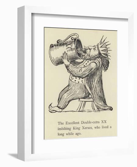 The Excellent Double-Extra XX-Edward Lear-Framed Giclee Print