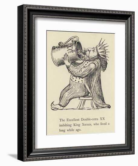 The Excellent Double-Extra XX-Edward Lear-Framed Giclee Print