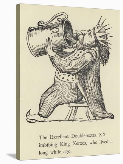 The Excellent Double-Extra XX-Edward Lear-Stretched Canvas