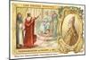 The Excommunication of Philip IV of France by Pope Boniface VIII, 1303-null-Mounted Giclee Print