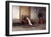 The Excommunication of Robert the Pious, 1875-Jean-Paul Laurens-Framed Giclee Print