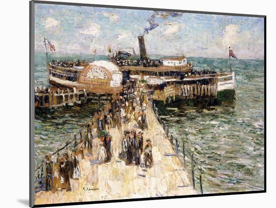 The Excursion Boat-Ernest Lawson-Mounted Giclee Print
