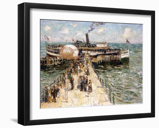 The Excursion Boat-Ernest Lawson-Framed Giclee Print