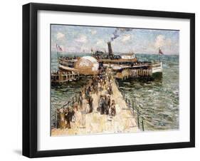 The Excursion Boat-Ernest Lawson-Framed Giclee Print