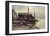 The Exe at Topsham-Ernest W Haslehust-Framed Photographic Print