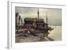 The Exe at Topsham-Ernest W Haslehust-Framed Photographic Print