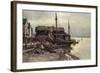 The Exe at Topsham-Ernest W Haslehust-Framed Photographic Print