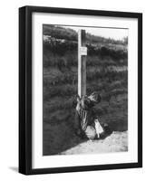 The Execution of a Spy, 1914-null-Framed Giclee Print