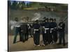 The Execution of Emperor Maximilian of Mexico, June 19, 1867-Edouard Manet-Stretched Canvas