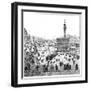 The Execution of Girolamo Savonarola in the Piazza Della Signoria, Florence, 1882-null-Framed Giclee Print