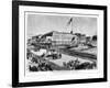 The Execution of Hetherington and Brace, Fort Vigilance, Sacramento, California, 1856-Britton & Rey-Framed Giclee Print