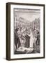 The Execution of John Cardmaker and John Warne at Smithfield, 1555-null-Framed Giclee Print