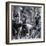 The Execution of King Charles I in Whitehall, 30th January 1649, 1979-Andrew Howat-Framed Giclee Print