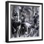 The Execution of King Charles I in Whitehall, 30th January 1649, 1979-Andrew Howat-Framed Giclee Print