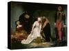 The Execution of Lady Jane Grey, 1833-Hippolyte Delaroche-Stretched Canvas