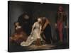 The Execution of Lady Jane Grey, 1833-Paul Hippolyte Delaroche-Stretched Canvas