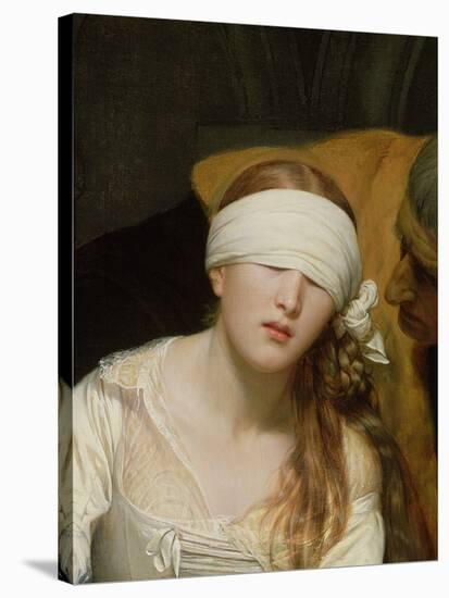 The Execution of Lady Jane Grey, 1833-Hippolyte Delaroche-Stretched Canvas