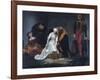 The Execution of Lady Jane Grey in the Tower of London in the Year 1554-Paul Delaroche-Framed Giclee Print