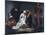 The Execution of Lady Jane Grey in the Tower of London in the Year 1554-Paul Delaroche-Mounted Giclee Print