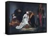 The Execution of Lady Jane Grey in the Tower of London in the Year 1554-Paul Delaroche-Framed Stretched Canvas