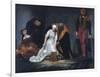 The Execution of Lady Jane Grey in the Tower of London in the Year 1554-Paul Delaroche-Framed Giclee Print