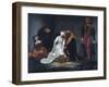 The Execution of Lady Jane Grey in the Tower of London in the Year 1554-Paul Delaroche-Framed Giclee Print