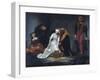 The Execution of Lady Jane Grey in the Tower of London in the Year 1554-Paul Delaroche-Framed Giclee Print