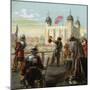 The Execution of Lord Strafford, 1641-null-Mounted Giclee Print