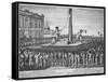 The Execution of Louis XVI, January 21 1793-null-Framed Stretched Canvas