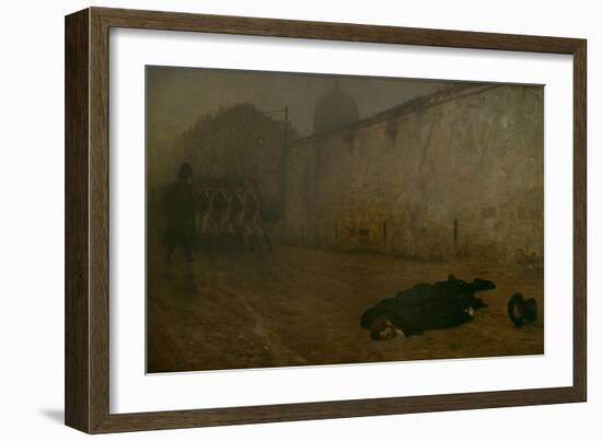 The Execution of Marshal Ney-Jean Leon Gerome-Framed Giclee Print