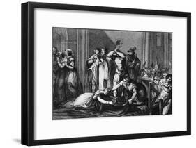 The Execution of Mary, Queen of Scots-null-Framed Giclee Print