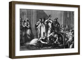 The Execution of Mary, Queen of Scots-null-Framed Giclee Print