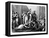 The Execution of Mary Queen of Scots-John Francis Rigaud-Framed Stretched Canvas