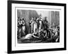 The Execution of Mary Queen of Scots-John Francis Rigaud-Framed Giclee Print