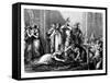 The Execution of Mary Queen of Scots-John Francis Rigaud-Framed Stretched Canvas