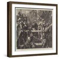 The Execution of Montrose, at Edinburgh, 1650-Edgar Melville Ward-Framed Giclee Print