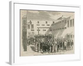 The Execution of Nathaniel Gordon-null-Framed Giclee Print